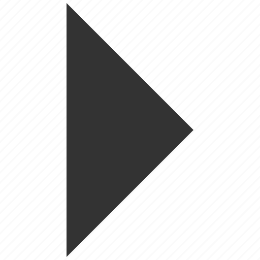 Arrow head, arrowhead, direction, move, orientation, pointer, right icon - Download on Iconfinder