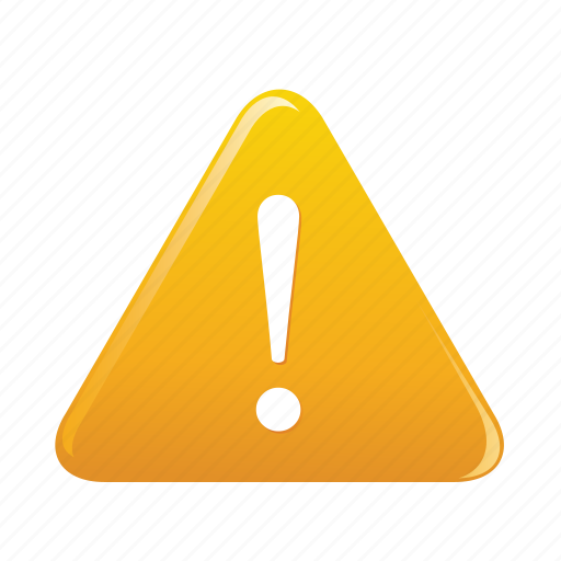 Exclamation, mark, caution, danger, sign, triangle icon - Download on Iconfinder