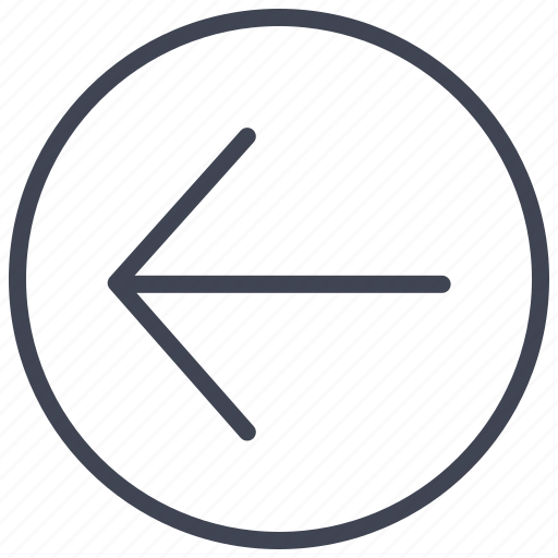 Arrow, left, round, arrows, circle icon - Download on Iconfinder