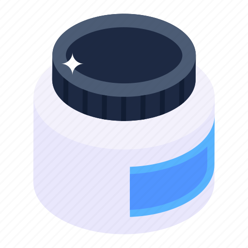 Paint container, paint jar, gouache, paint pot, color container icon - Download on Iconfinder