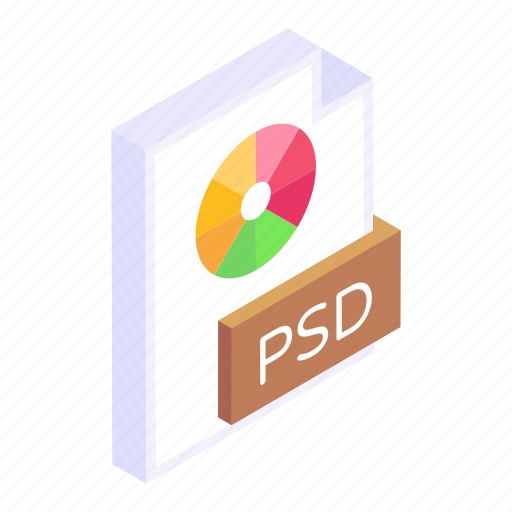 Psd, file format, psd format, file type, format icon - Download on Iconfinder