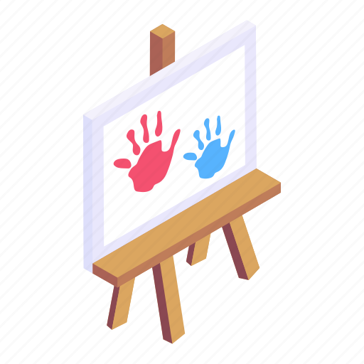 Canvas, easel, art board, painting board, painting canvas icon - Download on Iconfinder