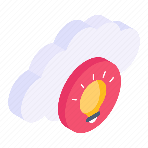 Cloud idea, cloud innovation, storage idea, bright idea, creativity icon - Download on Iconfinder