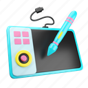 drawing, tablet, ipad, device 