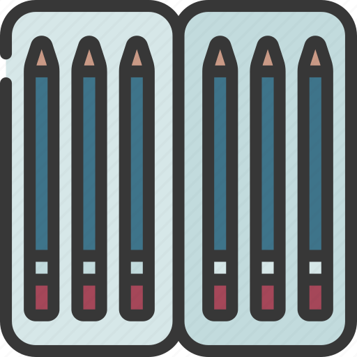 Pencil, box, artist, artwork, colours icon - Download on Iconfinder