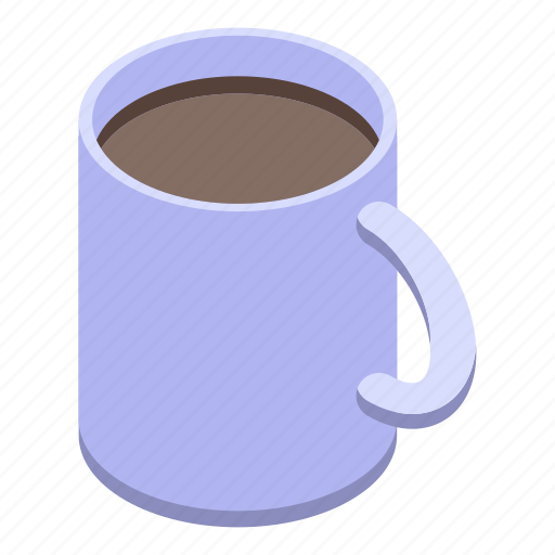 Business, cartoon, coffee, hand, isometric, mug, office icon - Download on Iconfinder