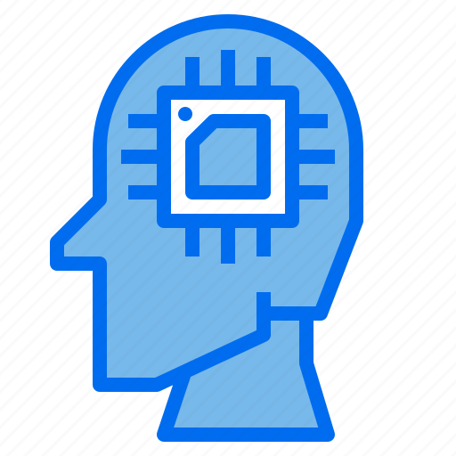 Artificial, brain, chip, intelligence, processor, robotics, technology icon - Download on Iconfinder