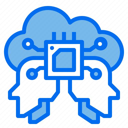 Artificial, brain, cloud, intelligence, robotics, technology icon - Download on Iconfinder