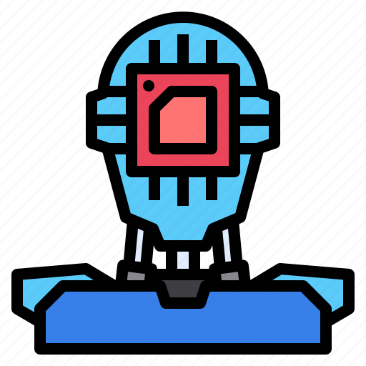 Artificial, intelligence, robot, robotics, technology icon - Download on Iconfinder