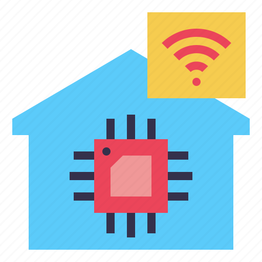 House, network, wifi icon - Download on Iconfinder