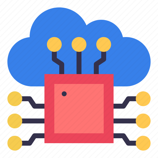 Chip, cloud, processor icon - Download on Iconfinder
