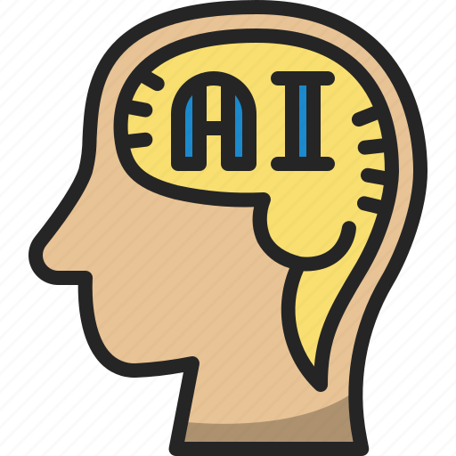 Ai, head, artificial, intelligence, brain, learning, future icon - Download on Iconfinder