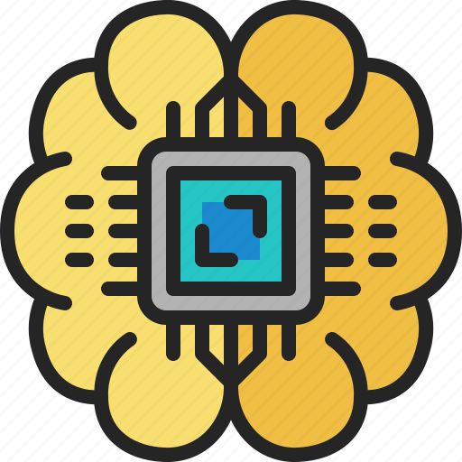 Chip, ai, artificial, intelligence, brain, machine, learning icon - Download on Iconfinder