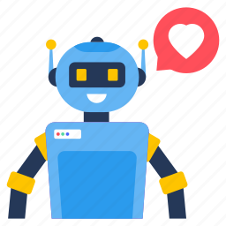 chatting robot, talking robot, chat robot, robot comment, romantic chat 