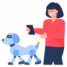 pet robot, dog robot, animal robot, ai dog, artificial dog 