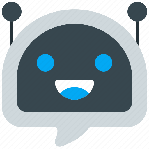 Chatbot, ai, chat, bubble, robotics, robot, communication icon - Download on Iconfinder