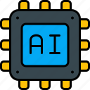 chip, ai, artificial, intelligence, processor, technology