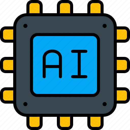 Chip, ai, artificial, intelligence, processor, technology icon - Download on Iconfinder