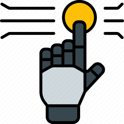Robot, hand, ai, artificial, intelligence, futuristic icon - Download on Iconfinder