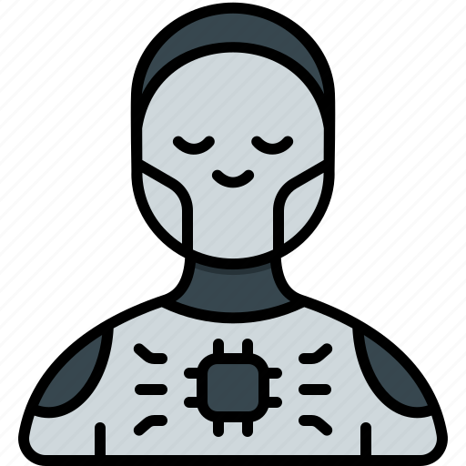 Robotic, ai, artificial, intelligence, robot, machine, avatar icon - Download on Iconfinder