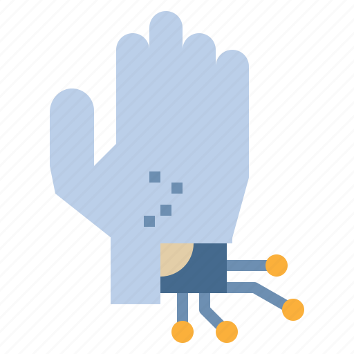 Hand, chip, aiicon, artificial, intelligence, technology icon - Download on Iconfinder
