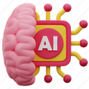 ai, brain, chip, artificial intelligence, head, robot, idea, cpu, mind
