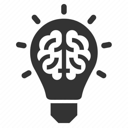 Brain, bulb, idea, lamp icon - Download on Iconfinder