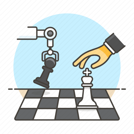 Arm, machine, tactical, robot, logic, learning, chess icon - Download on Iconfinder