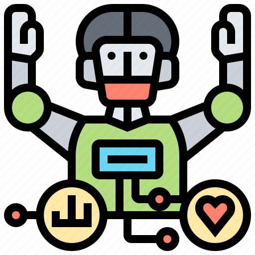Crunching, data, intelligent, processing, robotic icon - Download on Iconfinder