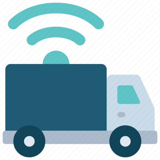 Autonomous, lorry, automated, self, driving icon - Download on Iconfinder