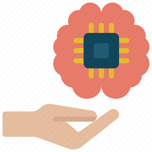 Give, artificial, intelligence, ai, hand icon - Download on Iconfinder