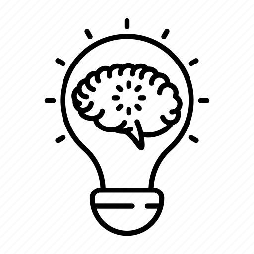 Creative, machine learning, bulb, smart, brain chemistry, mind, intelligence icon - Download on Iconfinder