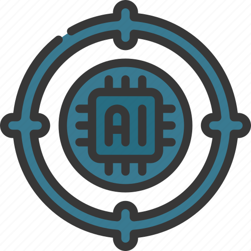 Ai, targeting, targets, artificial, ml icon - Download on Iconfinder