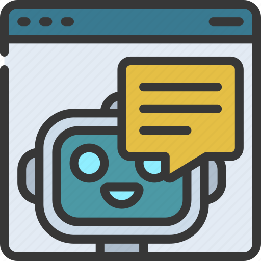 Online, chat, bot, assistant, live, chatting icon - Download on Iconfinder