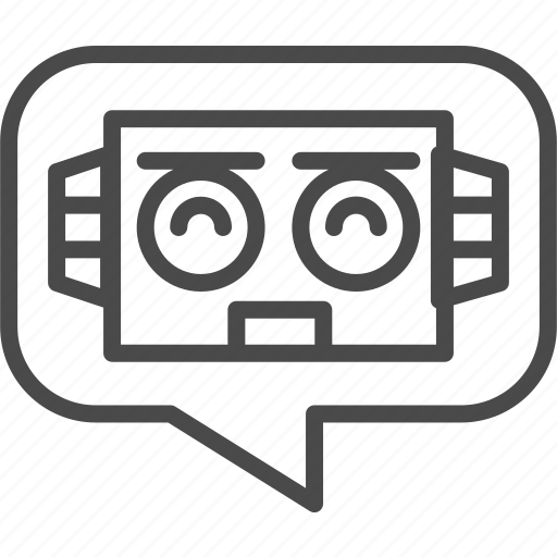 Chatbot, message, prompt, command, text, speech, bubble icon - Download on Iconfinder