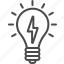 light bulb, idea, electricity, lamp, energy, electric, light, ecology, power 