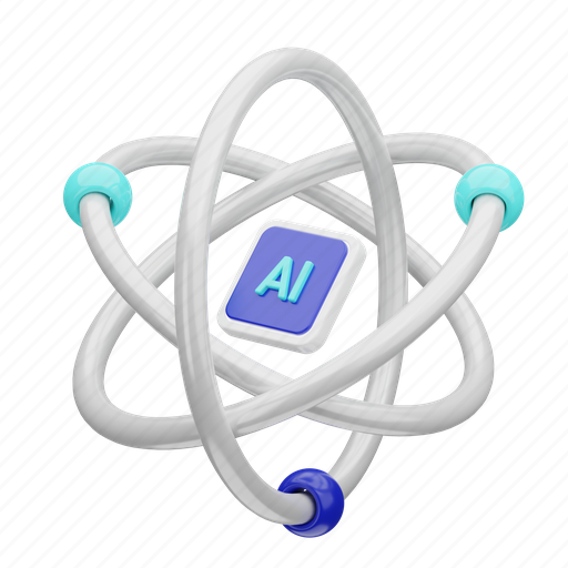 Ai, learning, artificial intelligence, nano technology, neralink, algorithm, micro technology 3D illustration - Download on Iconfinder