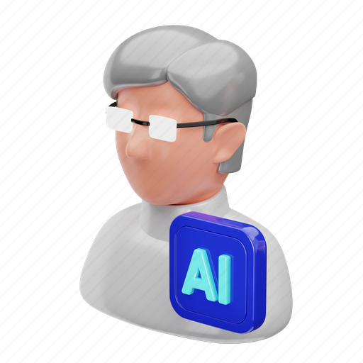 Ai, operator, artificial intelligence, customer service, it support, consulting, virtual conversation 3D illustration - Download on Iconfinder