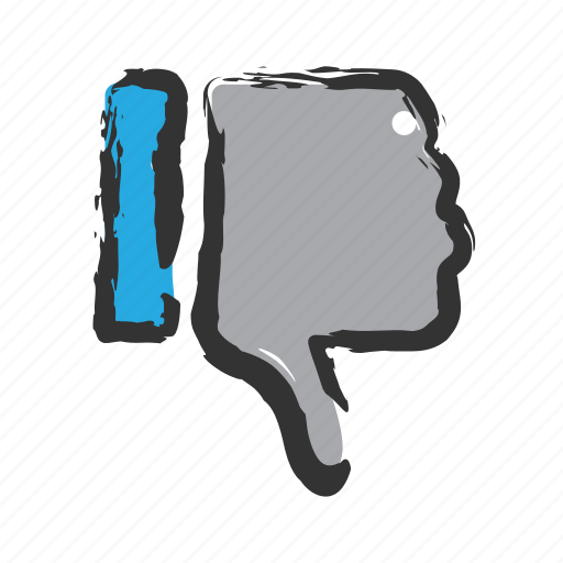 Dislike, down, thumb, thumbs down icon - Download on Iconfinder