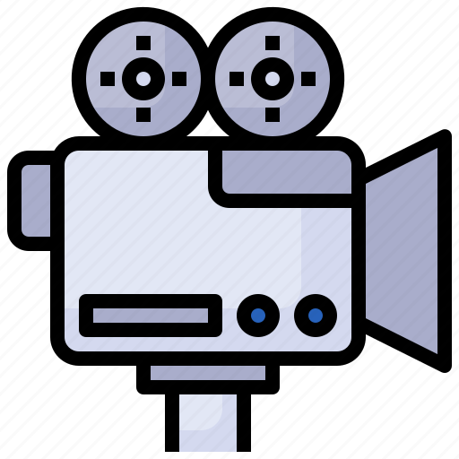 Camera, cinema, film, movie, technology, video icon - Download on Iconfinder