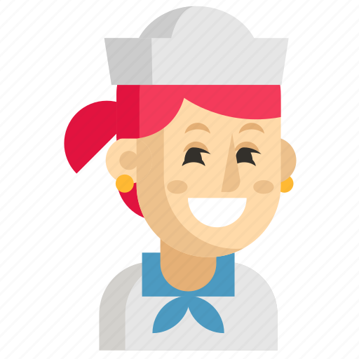 Asia, avatar, job, profession, sailor, woman, work icon - Download on Iconfinder