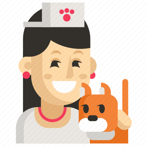 Asia, avatar, job, profession, veterinarian, woman, work icon - Download on Iconfinder