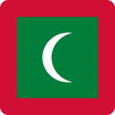 asian, country, flag, flags, maldives, nation, national