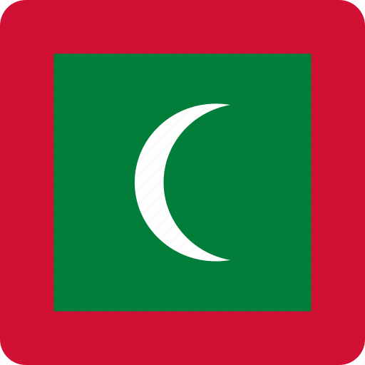 Asian, country, flag, flags, maldives, nation, national icon - Download on Iconfinder