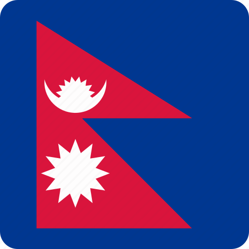 Asian, country, flag, flags, nation, national, nepal icon - Download on Iconfinder