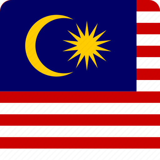 Asian, country, flag, flags, malaysia, nation, national icon - Download on Iconfinder