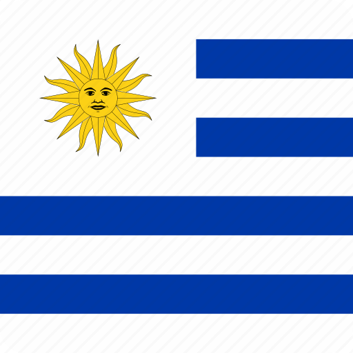 Country, flag, flags, nation, national, uruguay, world icon - Download on Iconfinder