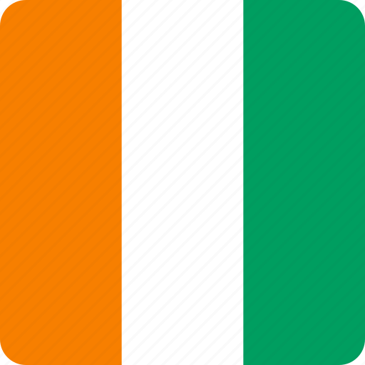 Africa, country, cte, divoire, flag, flags, national icon - Download on Iconfinder