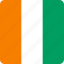 africa, country, cte, divoire, flag, flags, national 