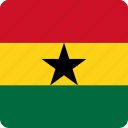 africa, country, flag, flags, ghana, nation, national